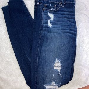 Hollister low rise jeans super skinny